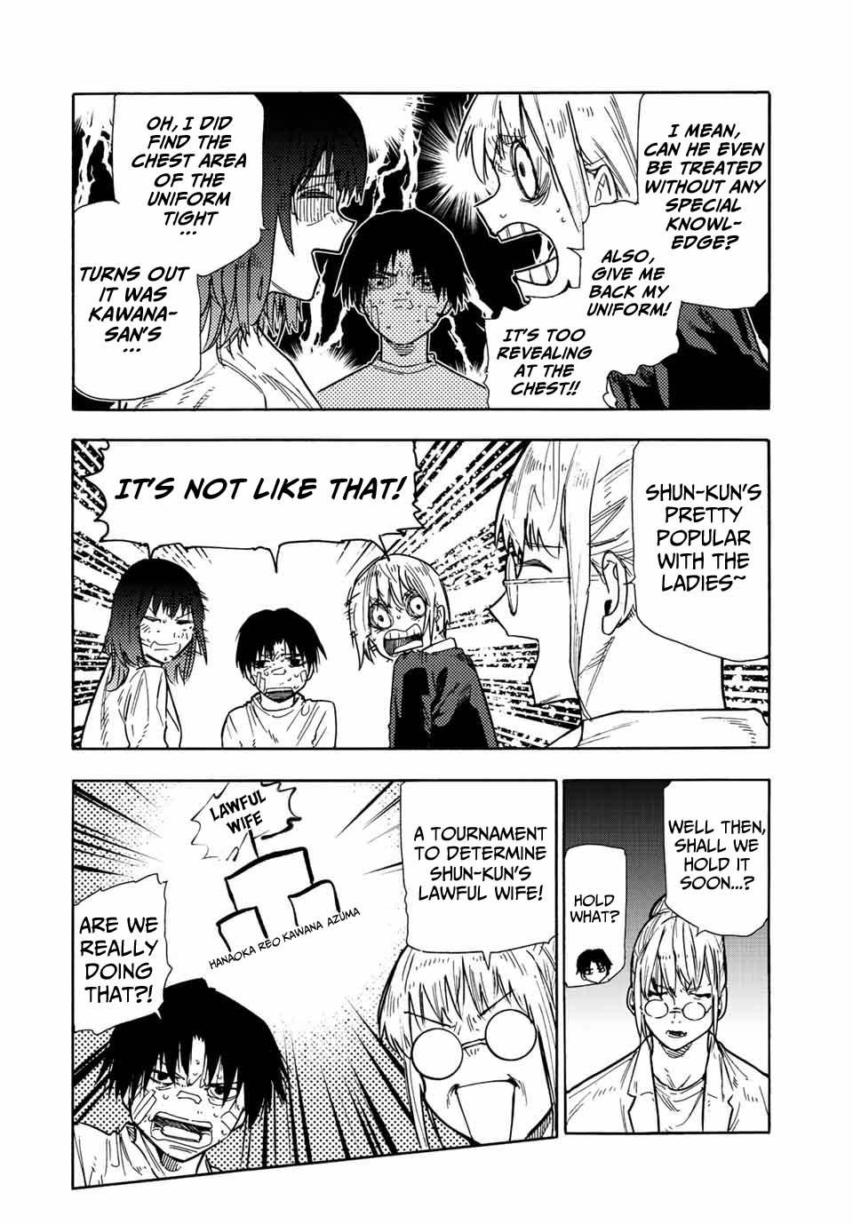 Juujika no Rokunin Chap 134 - Next Chap 135