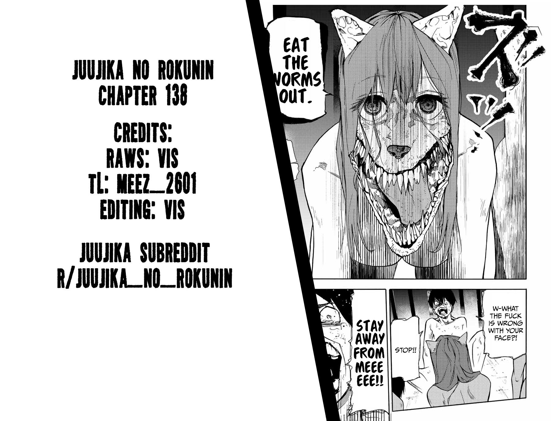Juujika no Rokunin Chap 138 - Next Chap 139