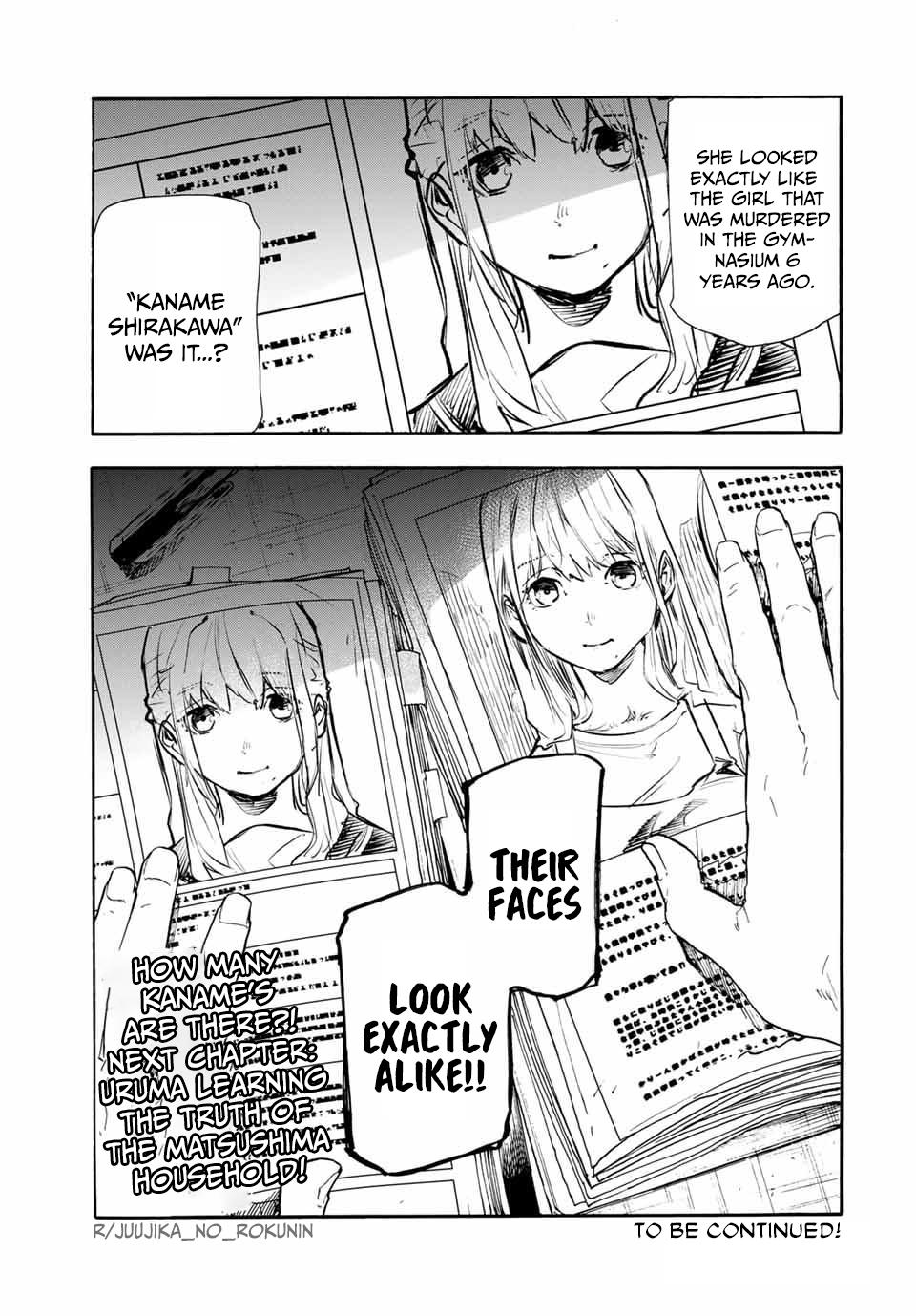 Juujika no Rokunin Chap 144 - Next Chap 145