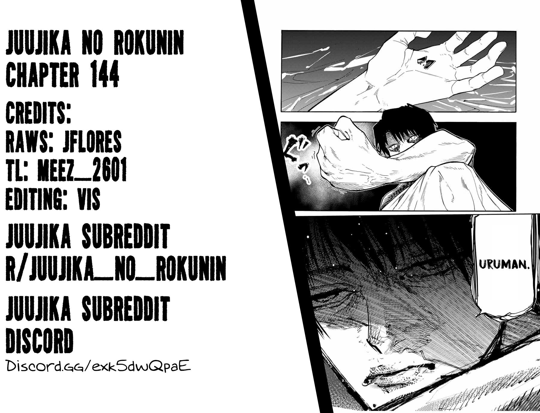 Juujika no Rokunin Chap 144 - Next Chap 145