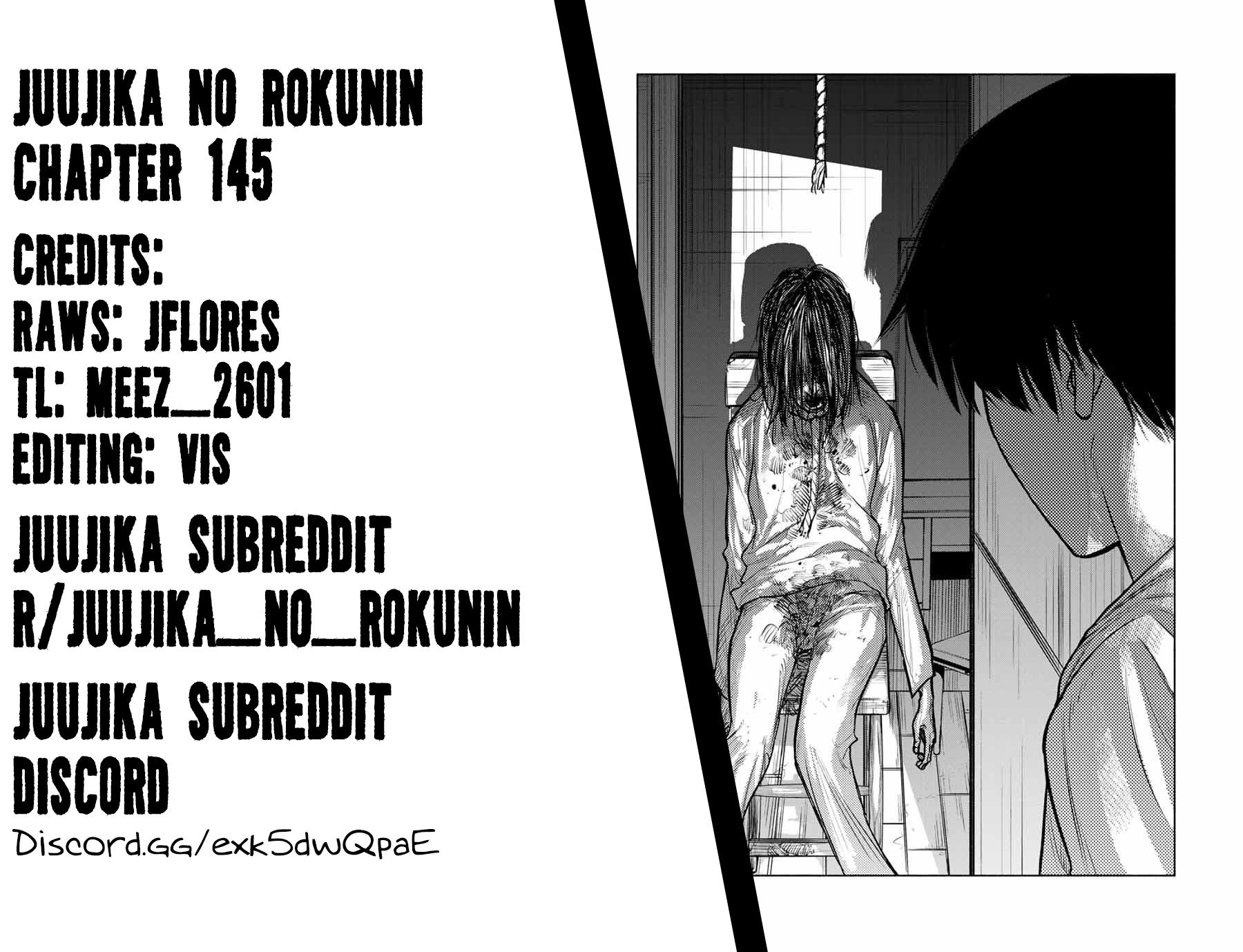 Juujika no Rokunin Chap 145 - Next Chap 146
