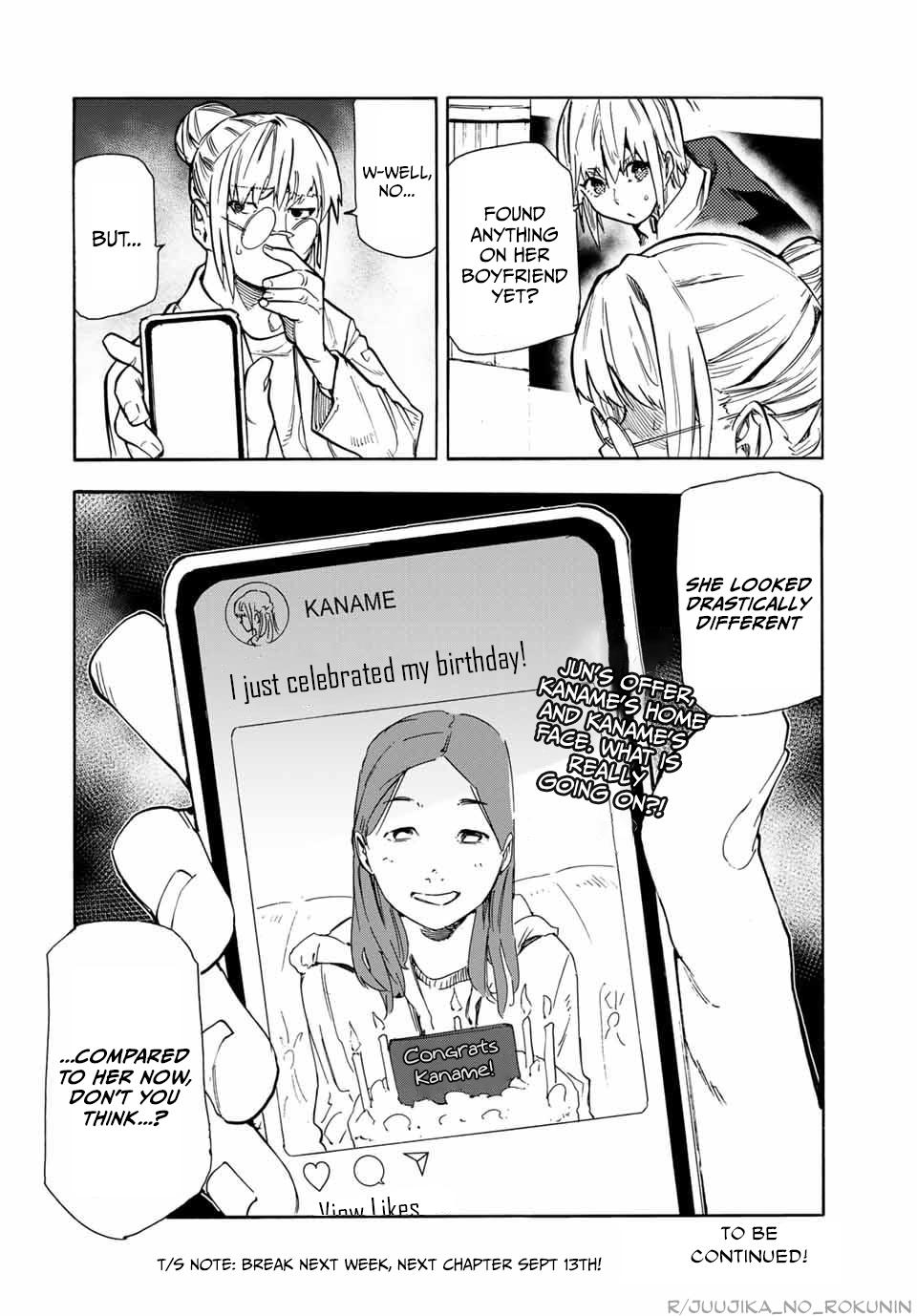 Juujika no Rokunin Chap 143 - Next Chap 144