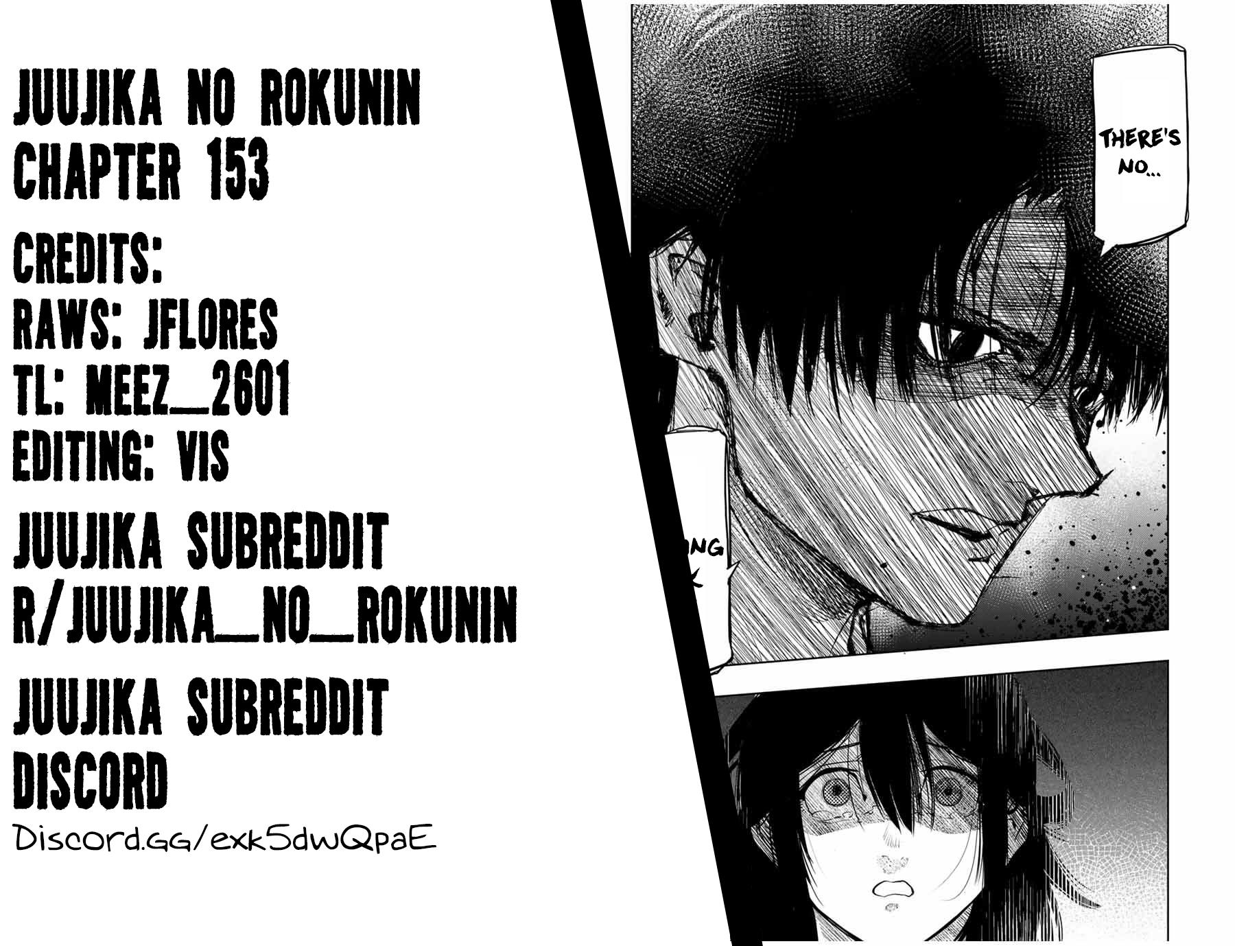 Juujika no Rokunin Chap 153 - Next Chap 154
