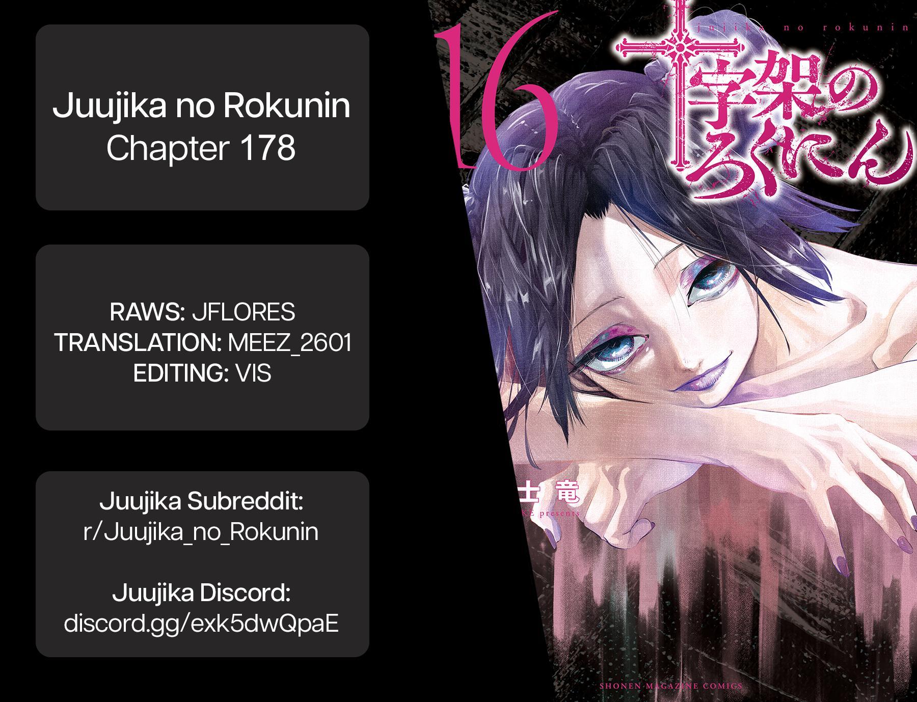 Juujika no Rokunin Chap 178 - Next Chap 179