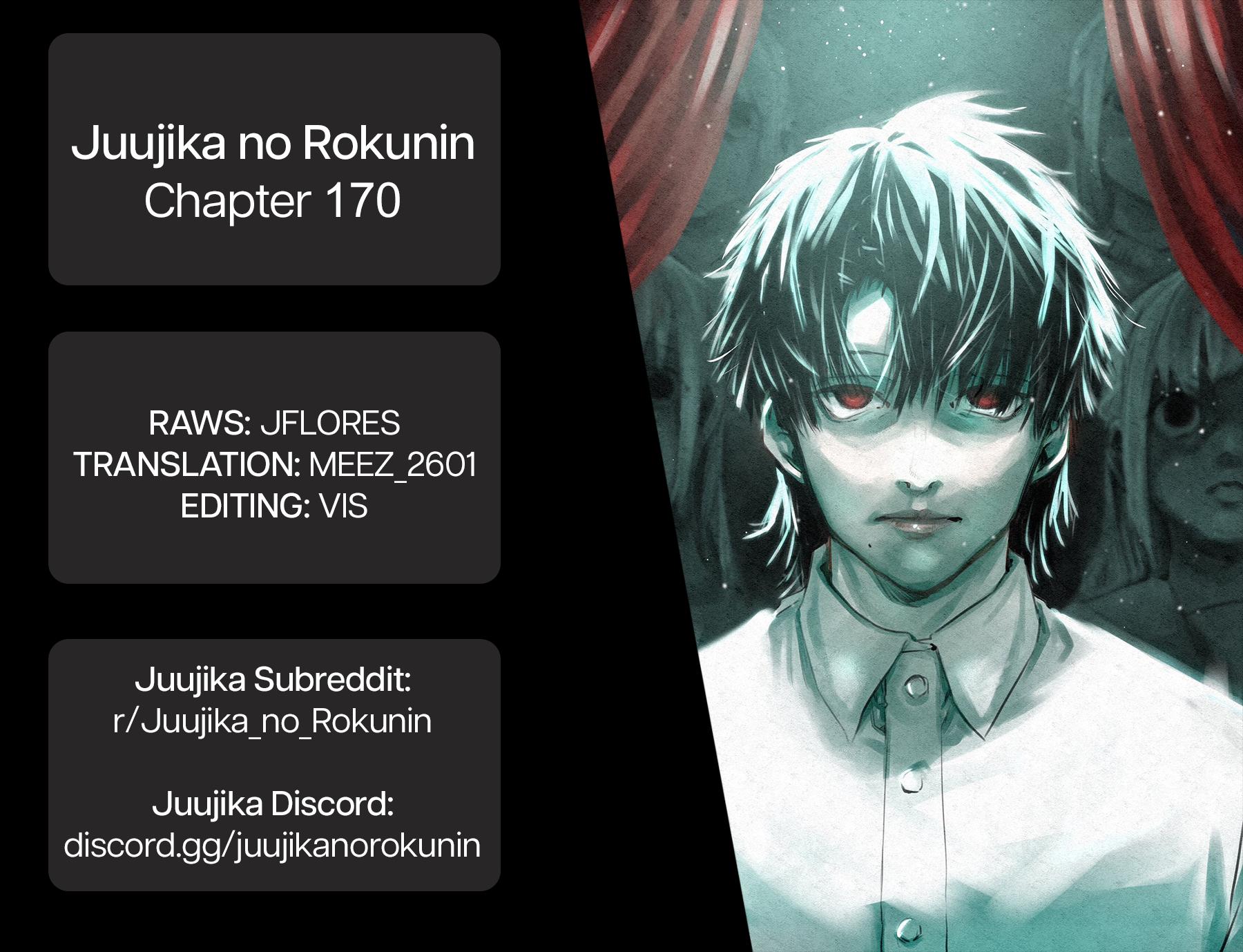 Juujika no Rokunin Chap 170 - Next Chap 171