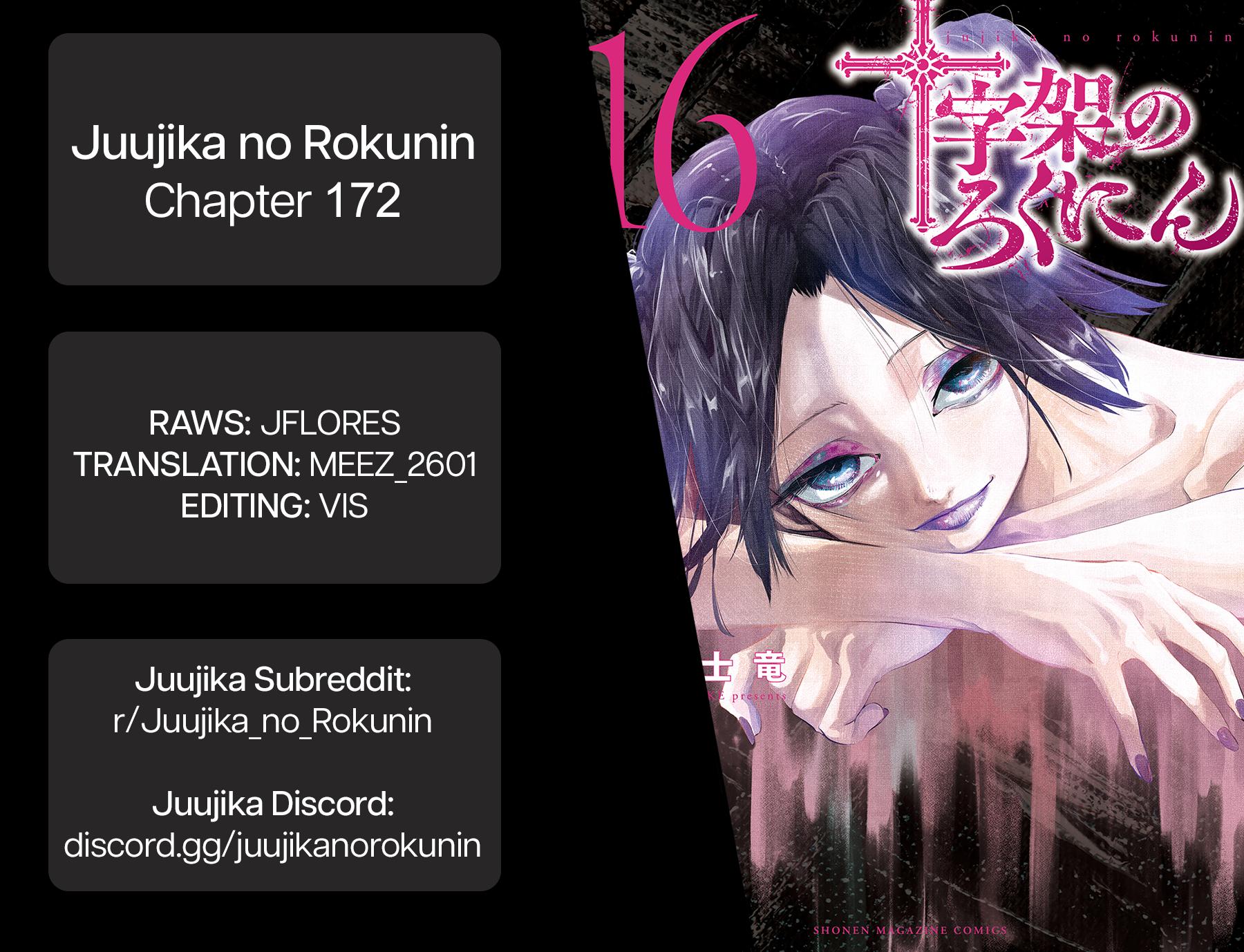 Juujika no Rokunin Chap 172 - Next Chap 173