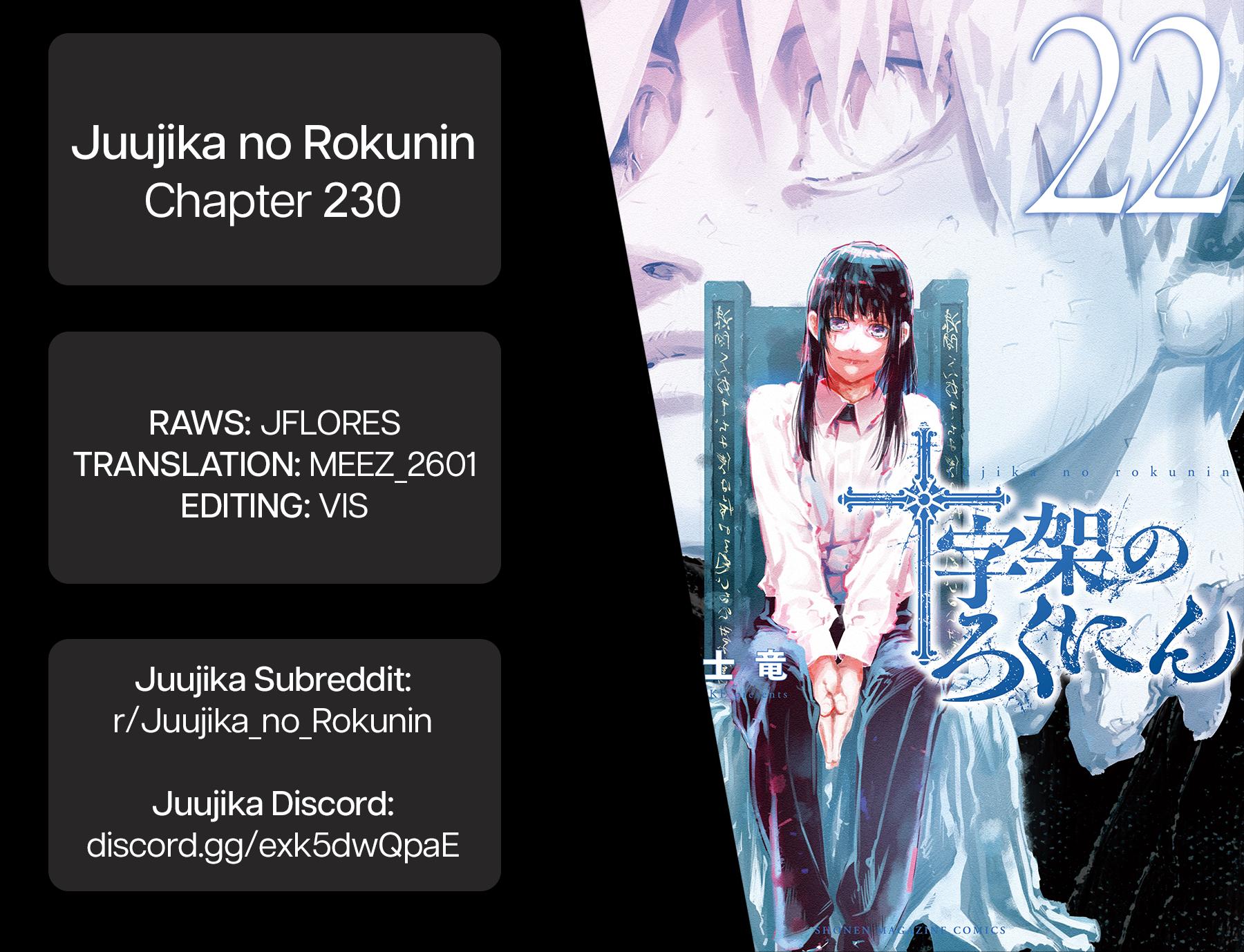 Juujika no Rokunin Chap 230 - Next Chap 231