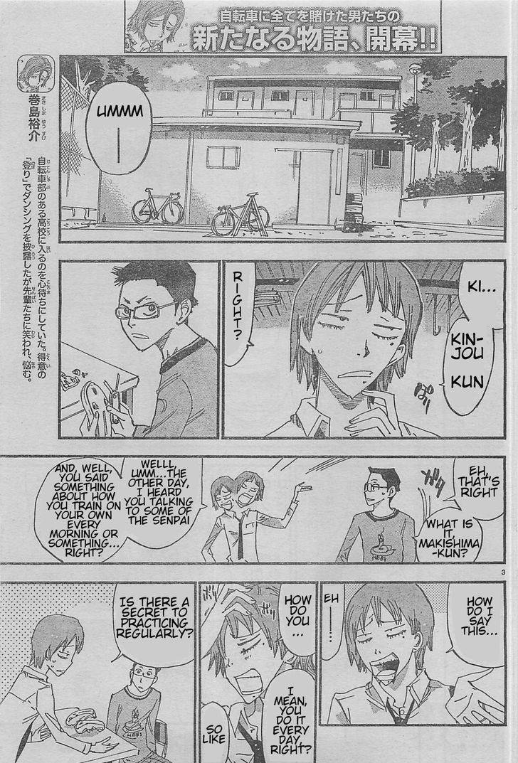 Yowamushi Pedal: Spare Bike Chap 3 - Next Chap 4