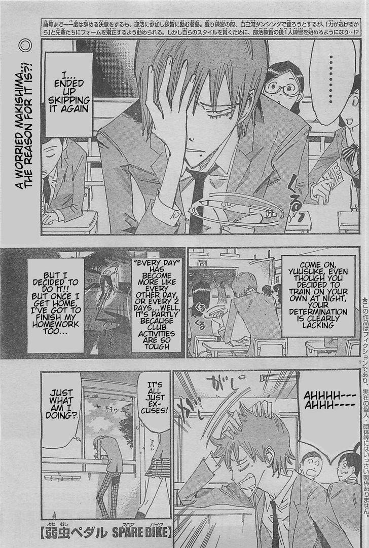 Yowamushi Pedal: Spare Bike Chap 3 - Next Chap 4