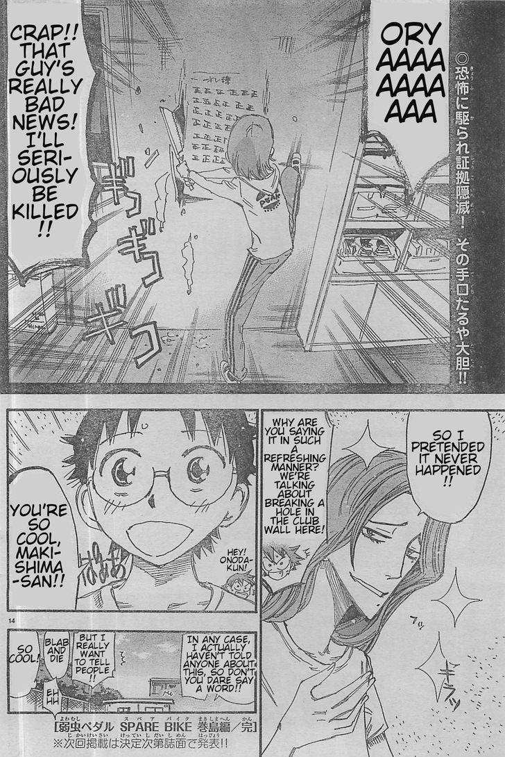 Yowamushi Pedal: Spare Bike Chap 3 - Next Chap 4