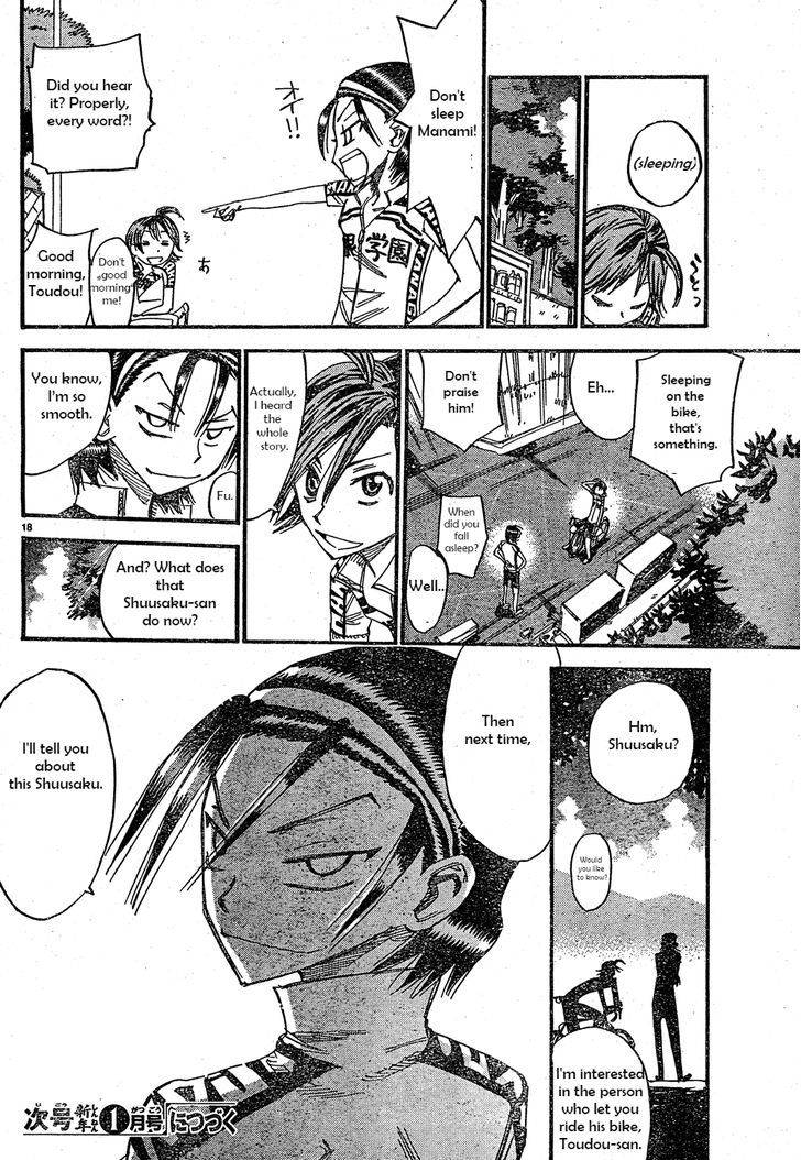 Yowamushi Pedal: Spare Bike Chap 15 - Next Chap 16