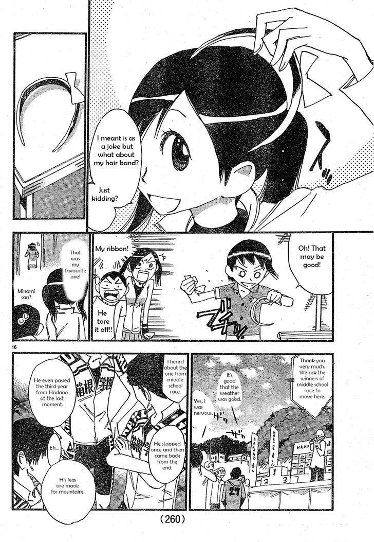 Yowamushi Pedal: Spare Bike Chap 15 - Next Chap 16