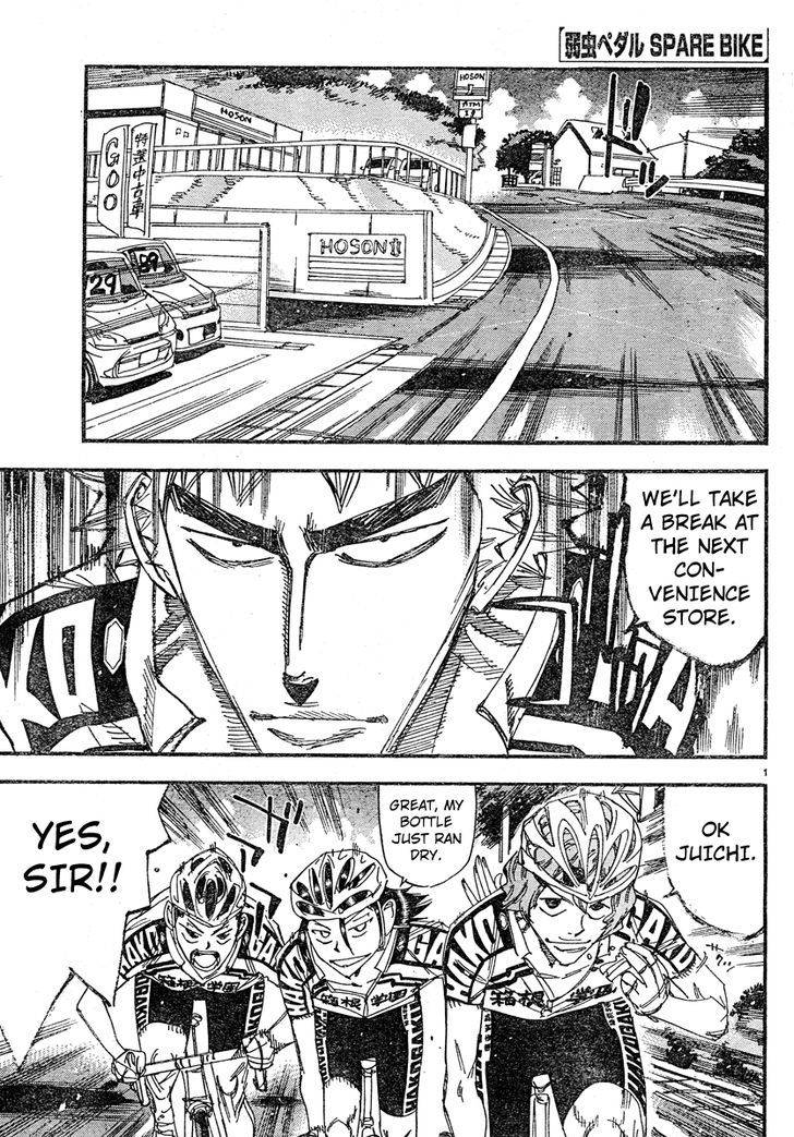 Yowamushi Pedal: Spare Bike Chap 16 - Next Chap 17