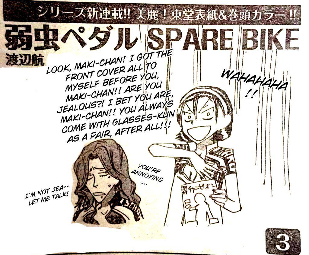 Yowamushi Pedal: Spare Bike Chap 12 - Next Chap 13