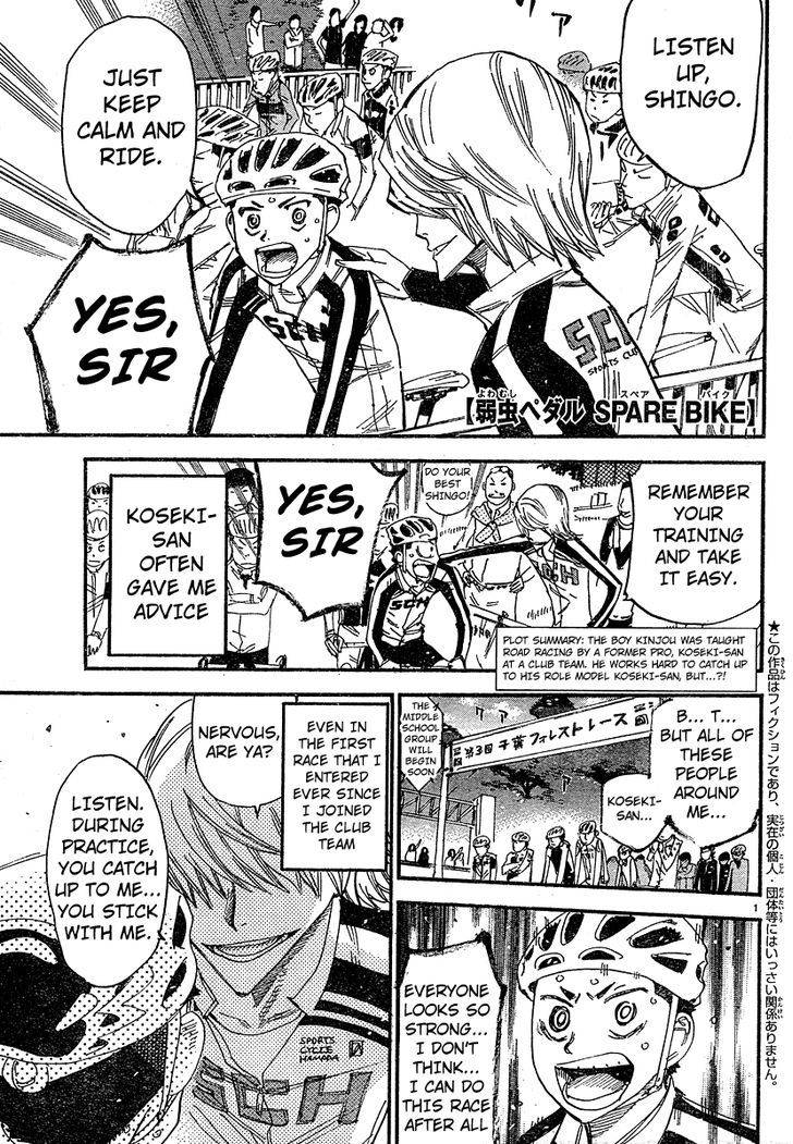 Yowamushi Pedal: Spare Bike Chap 26 - Next Chap 27