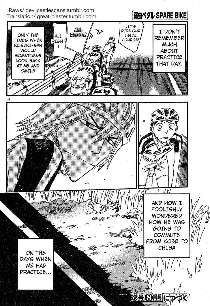 Yowamushi Pedal: Spare Bike Chap 26 - Next Chap 27