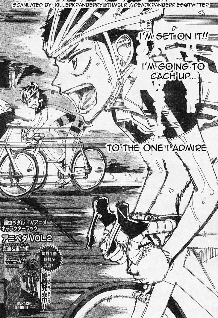 Yowamushi Pedal: Spare Bike Chap 29 - Next Chap 30