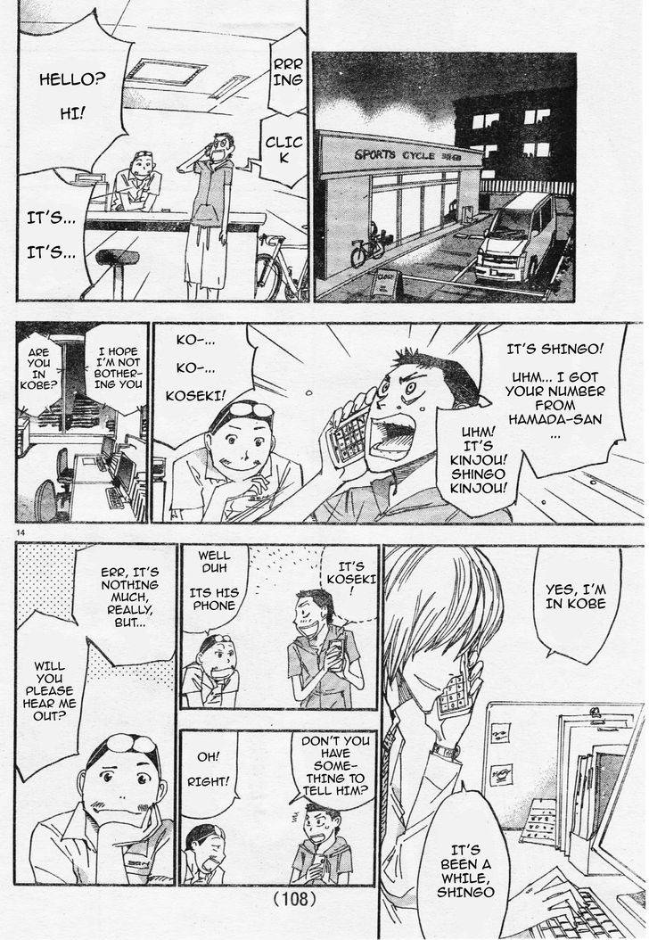 Yowamushi Pedal: Spare Bike Chap 29 - Next Chap 30