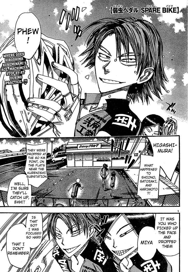 Yowamushi Pedal: Spare Bike Chap 22 - Next Chap 23