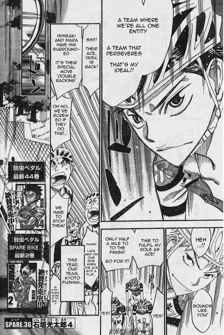 Yowamushi Pedal: Spare Bike Chap 36 - Next Chap 37