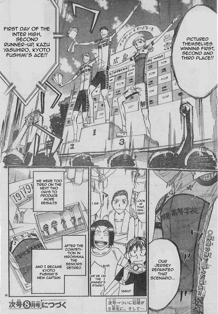 Yowamushi Pedal: Spare Bike Chap 38 - Next Chap 39