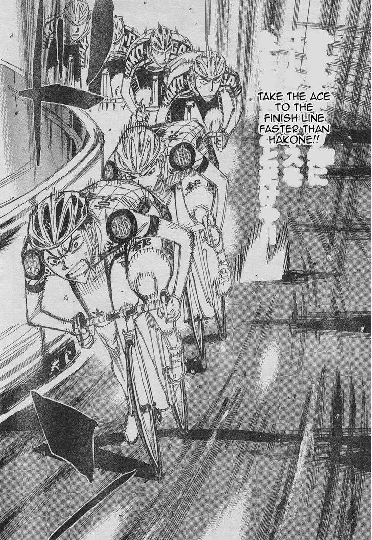Yowamushi Pedal: Spare Bike Chap 38 - Next Chap 39