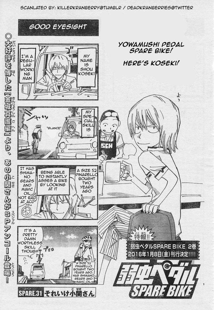 Yowamushi Pedal: Spare Bike Chap 31 - Next Chap 32