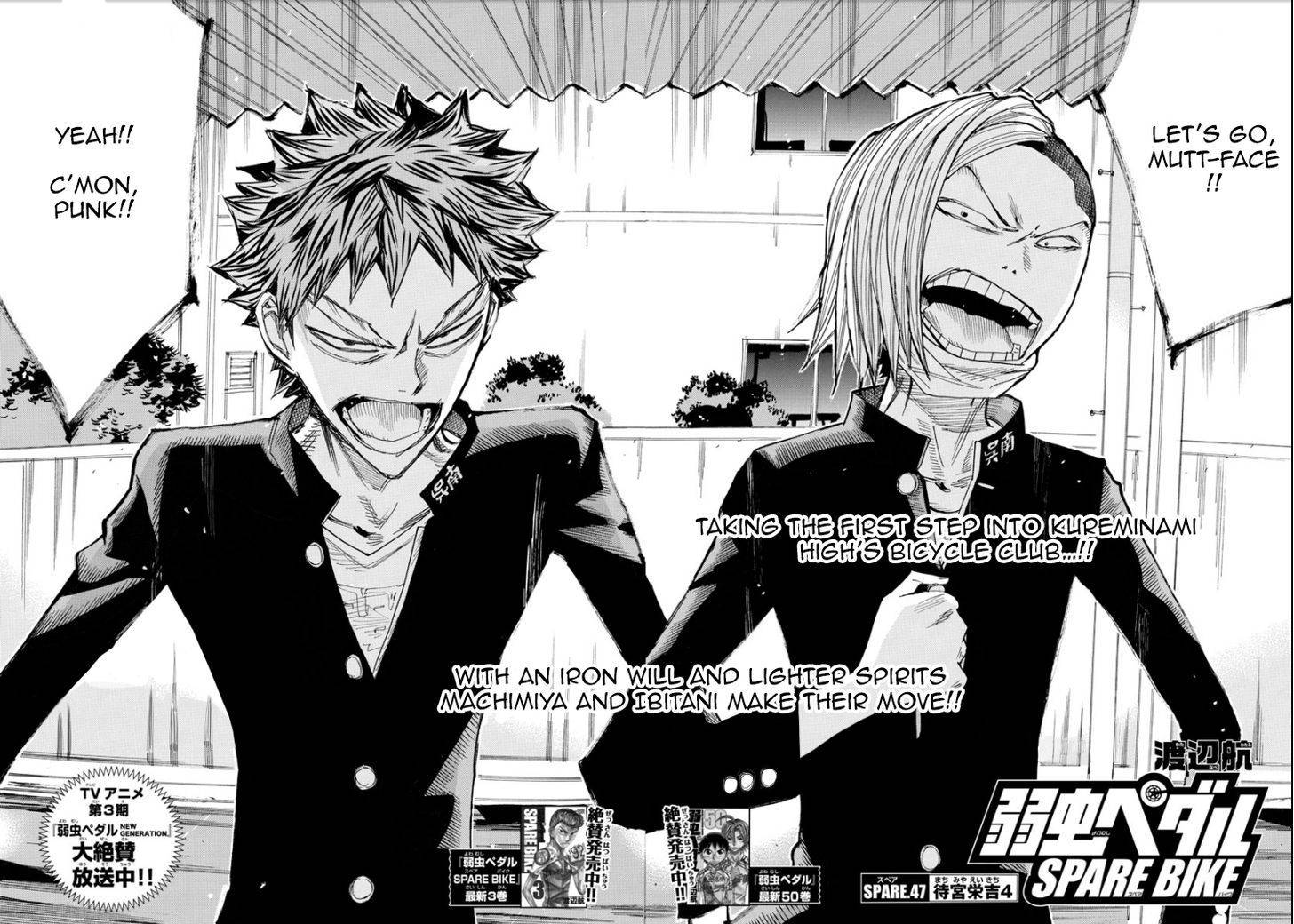 Yowamushi Pedal: Spare Bike Chap 47 - Next Chap 48