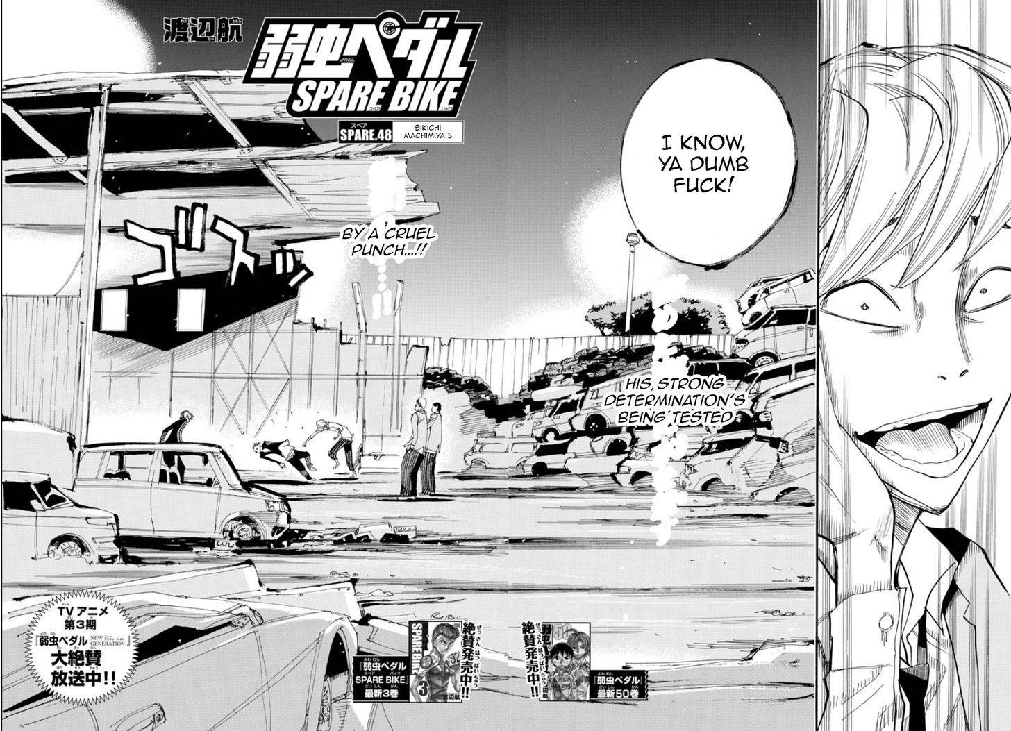 Yowamushi Pedal: Spare Bike Chap 48 - Next Chap 49