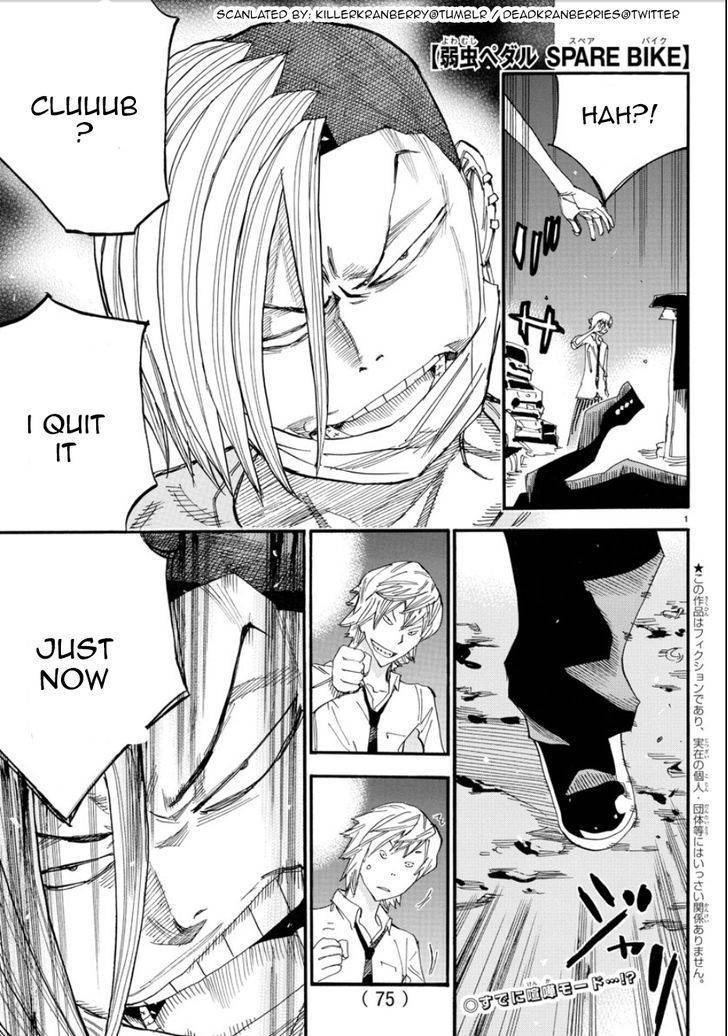 Yowamushi Pedal: Spare Bike Chap 49 - Next Chap 50