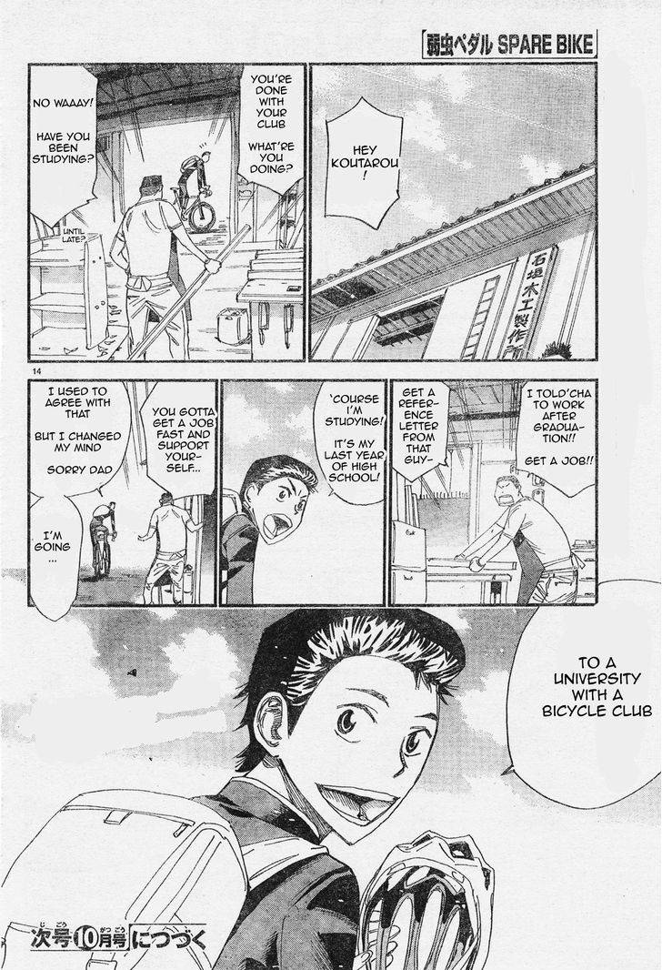Yowamushi Pedal: Spare Bike Chap 40 - Next Chap 41