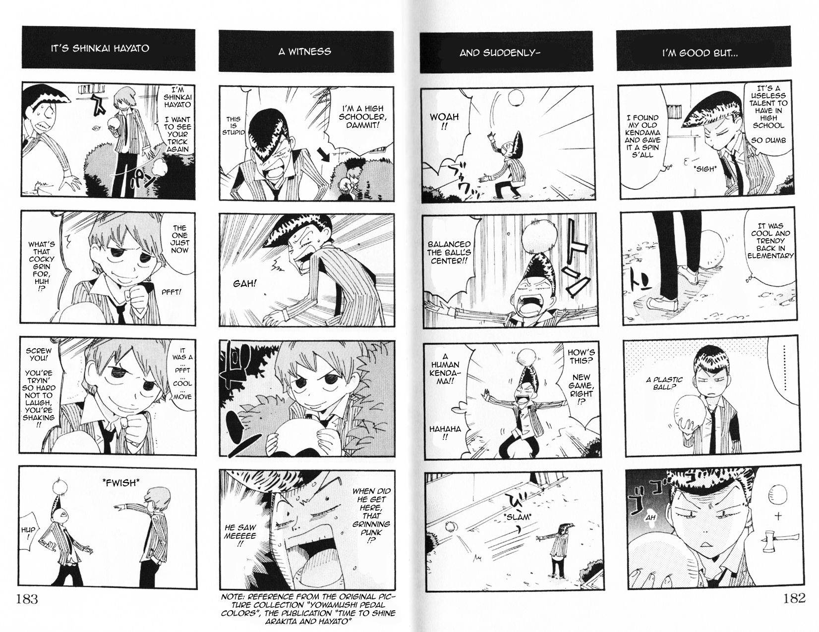 Yowamushi Pedal: Spare Bike Chap 40.5 - Next Chap 41.5