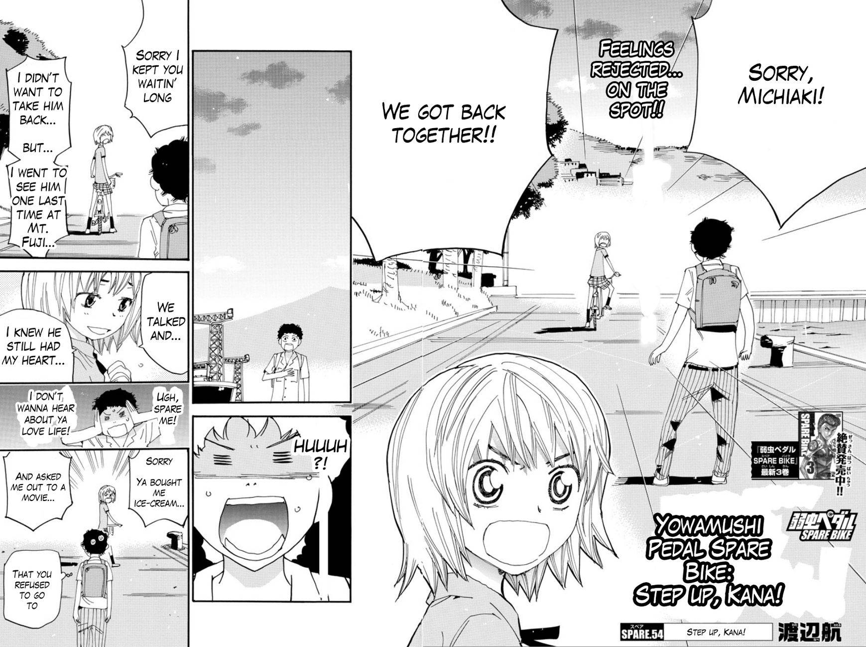 Yowamushi Pedal: Spare Bike Chap 54 - Next Chap 55