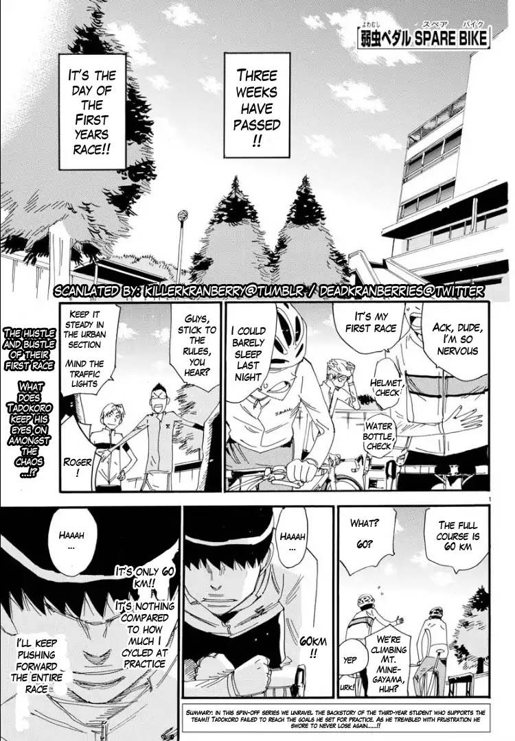 Yowamushi Pedal: Spare Bike Chap 58 - Next Chap 59