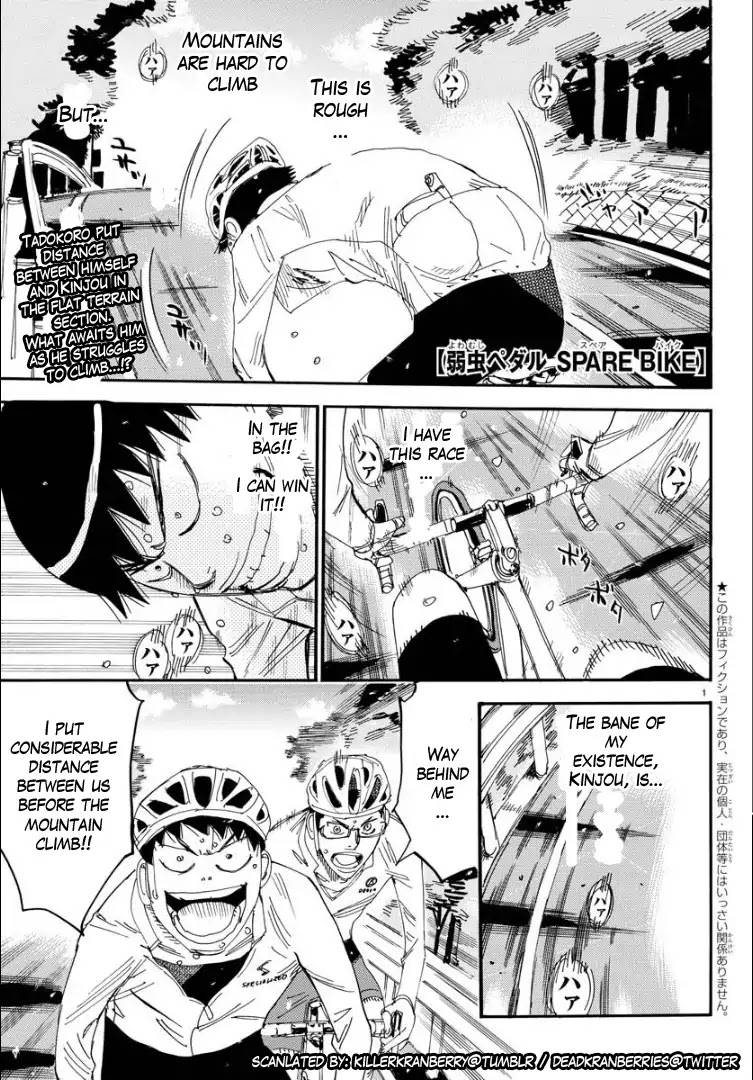 Yowamushi Pedal: Spare Bike Chap 59 - Next Chap 60