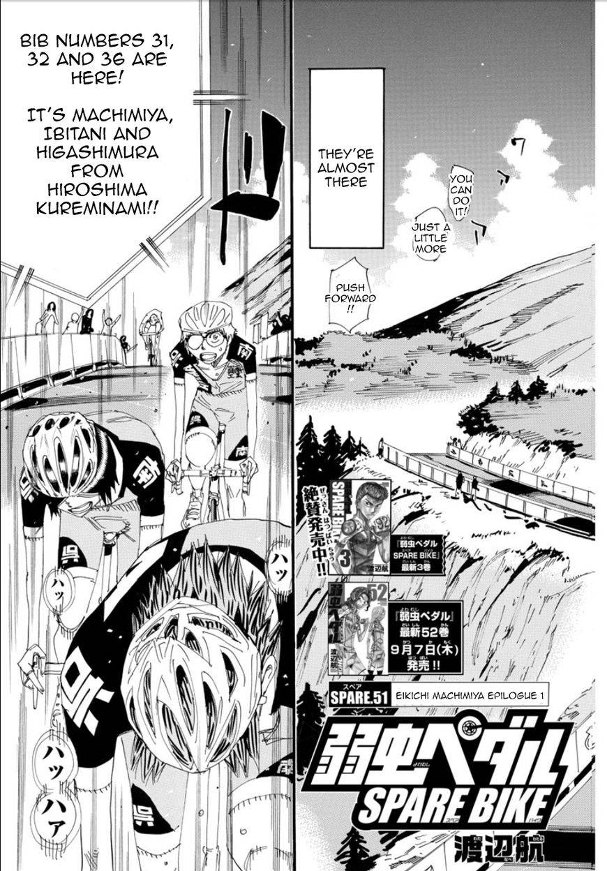 Yowamushi Pedal: Spare Bike Chap 51 - Next Chap 52