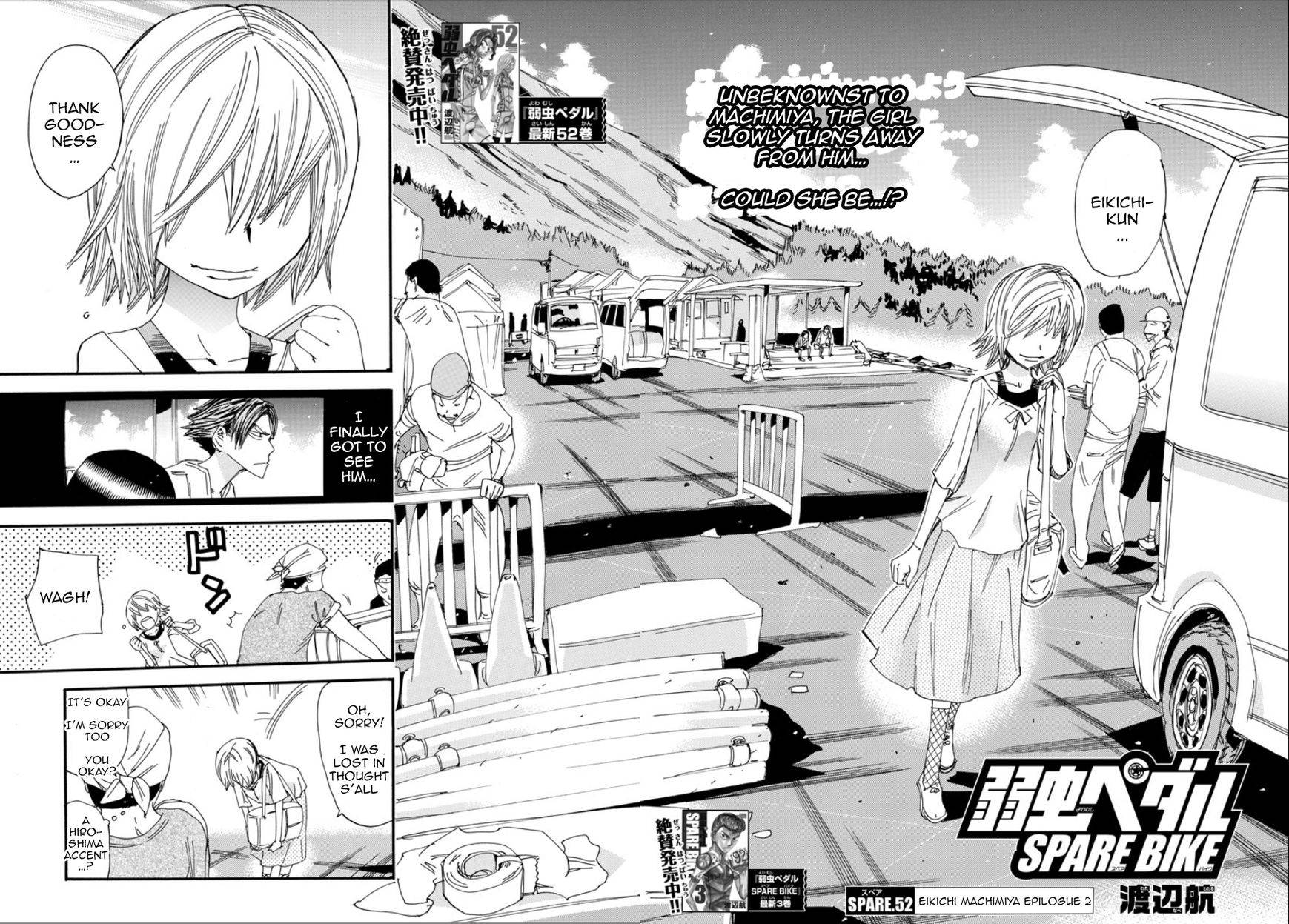Yowamushi Pedal: Spare Bike Chap 52 - Next Chap 53