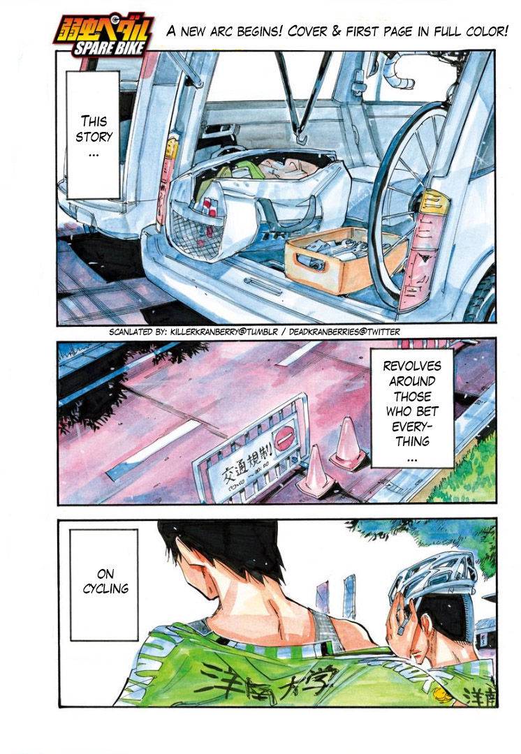 Yowamushi Pedal: Spare Bike Chap 67 - Next Chap 68