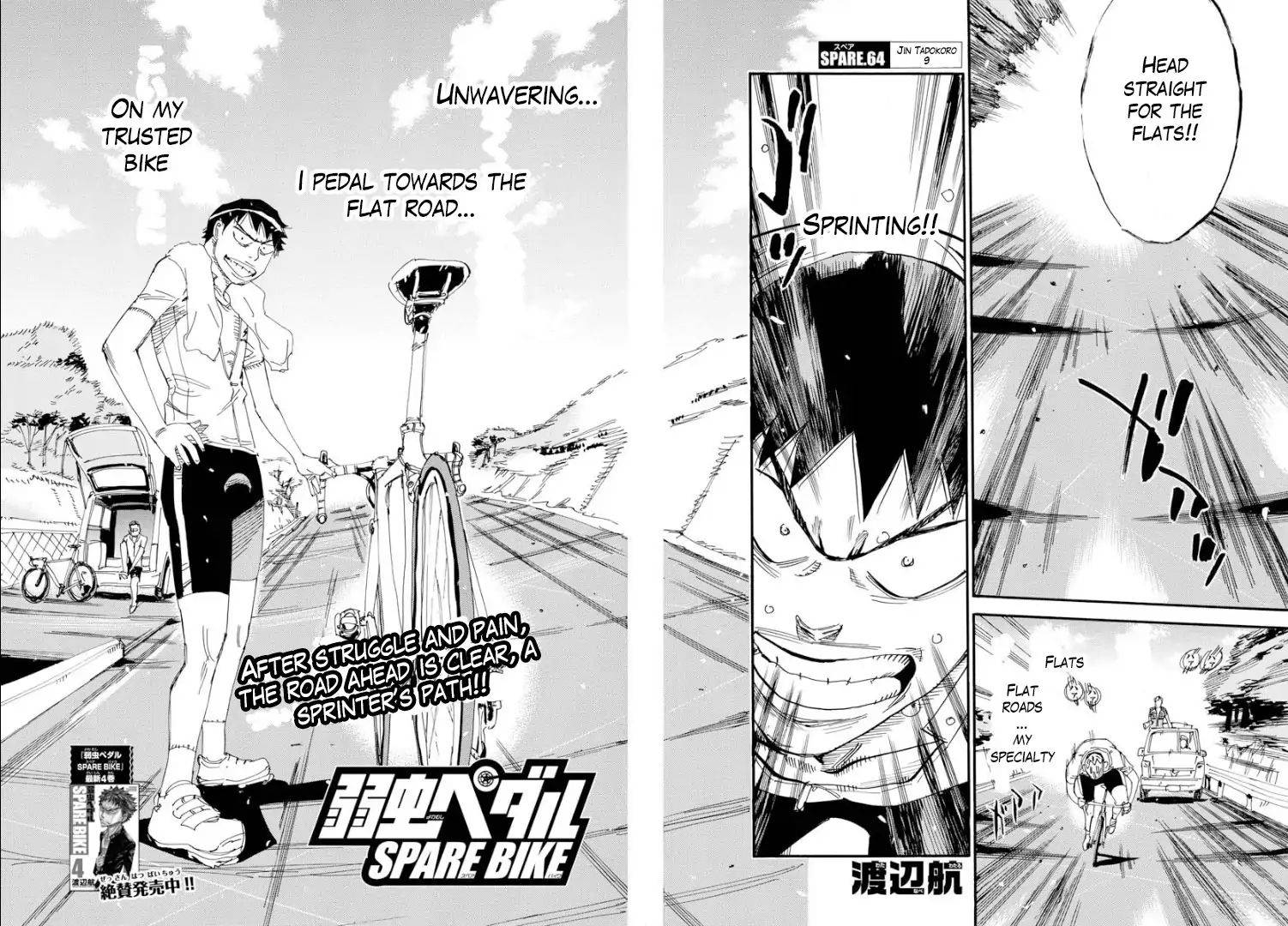 Yowamushi Pedal: Spare Bike Chap 64 - Next Chap 65