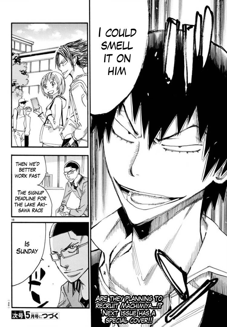 Yowamushi Pedal: Spare Bike Chap 69 - Next Chap 70
