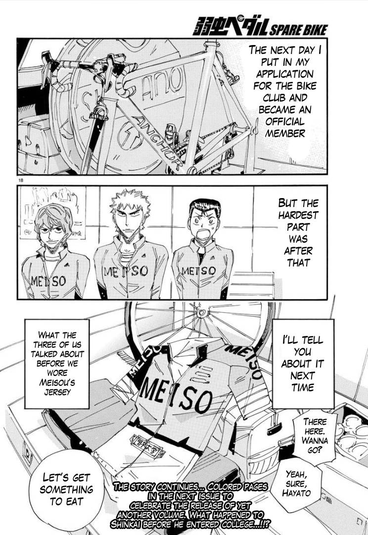 Yowamushi Pedal: Spare Bike Chap 76 - Next Chap 77