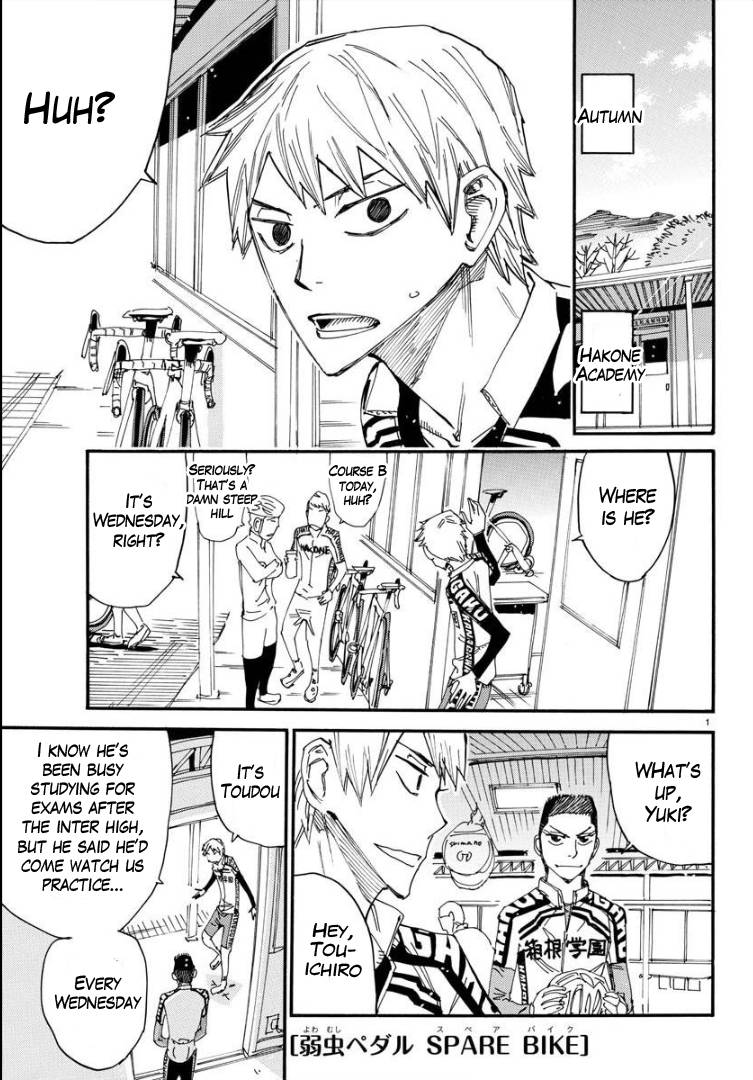Yowamushi Pedal: Spare Bike Chap 78 - Next Chap 79
