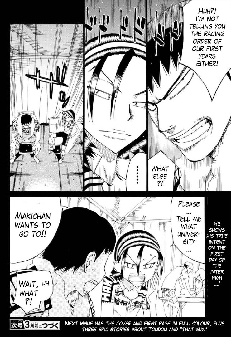 Yowamushi Pedal: Spare Bike Chap 79 - Next Chap 80
