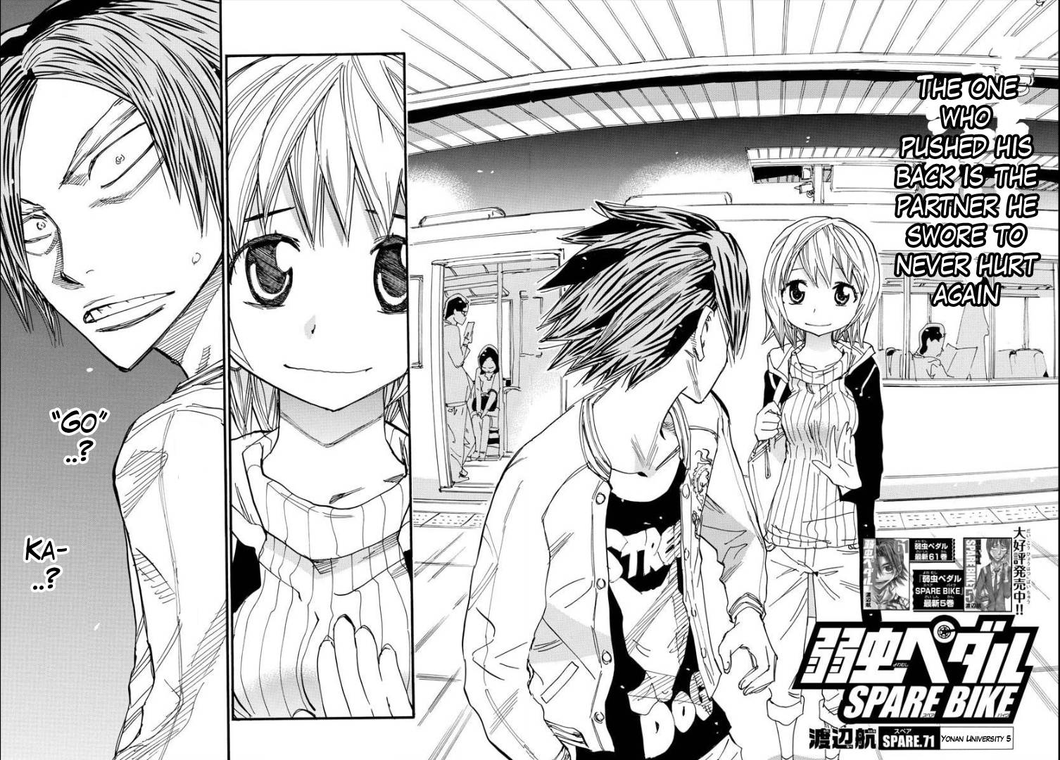 Yowamushi Pedal: Spare Bike Chap 71 - Next Chap 72