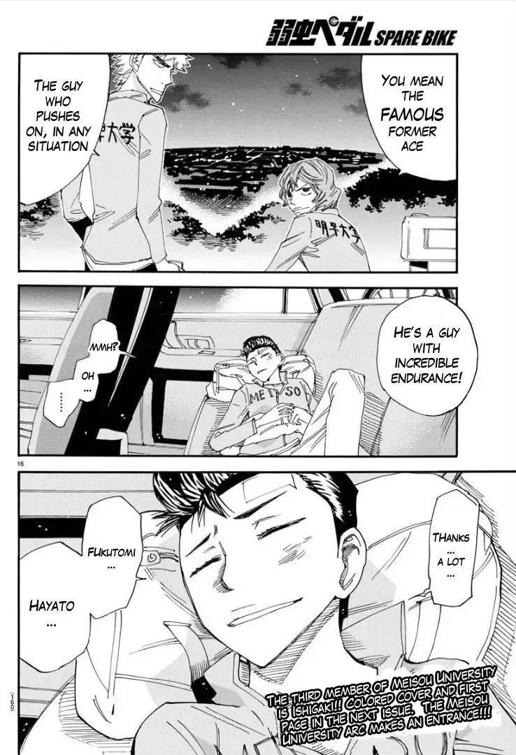 Yowamushi Pedal: Spare Bike Chap 73 - Next Chap 74