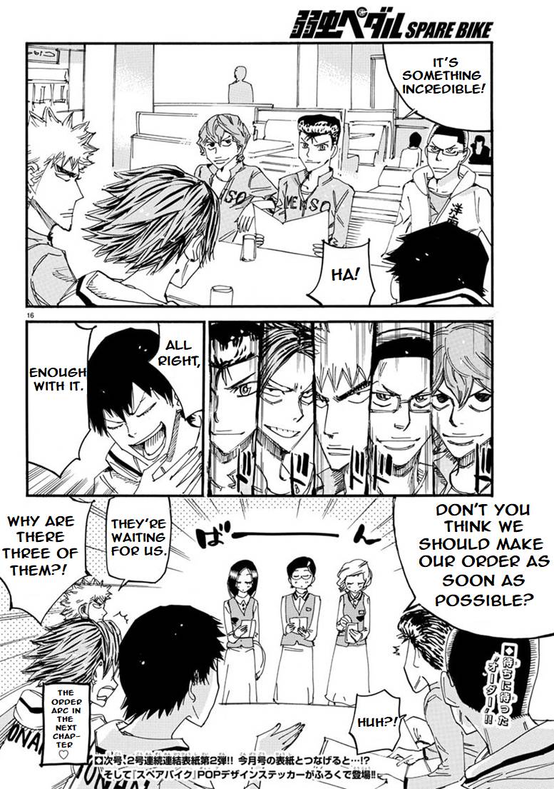 Yowamushi Pedal: Spare Bike Chap 87 - Next Chap 88