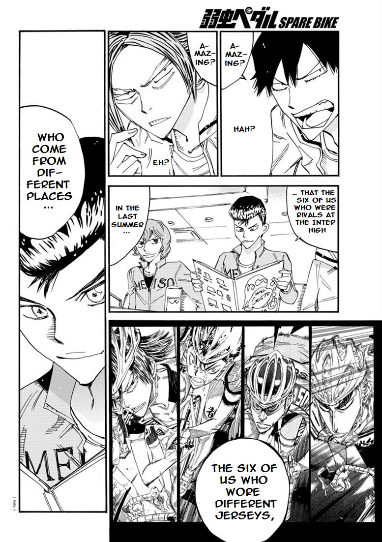 Yowamushi Pedal: Spare Bike Chap 87 - Next Chap 88