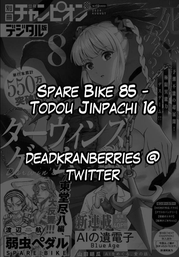 Yowamushi Pedal: Spare Bike Chap 85 - Next Chap 86