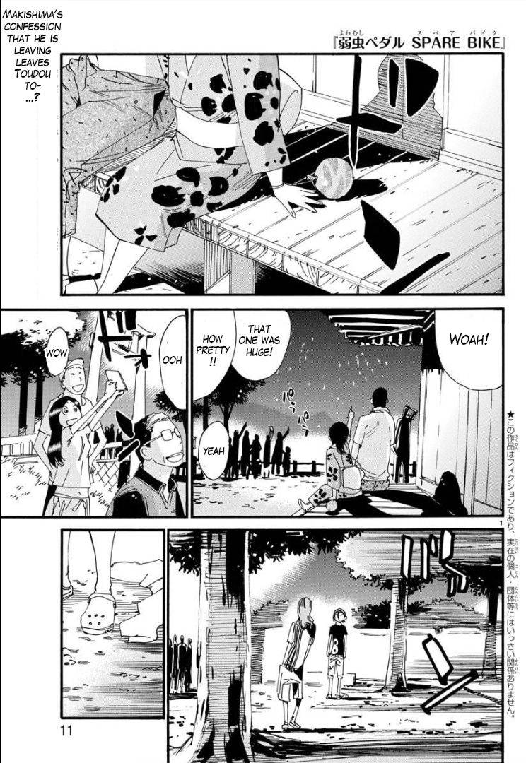 Yowamushi Pedal: Spare Bike Chap 83 - Next Chap 84
