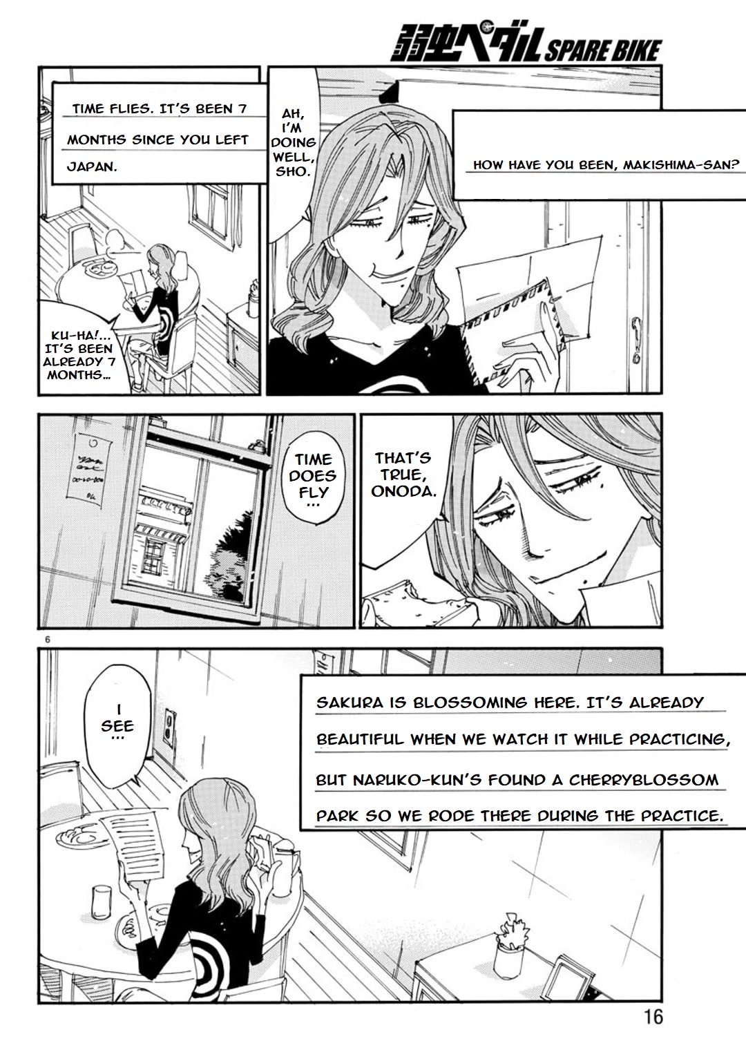 Yowamushi Pedal: Spare Bike Chap 97 - Next Chap 98